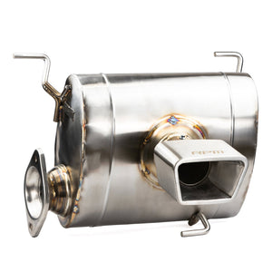 RPM Chambered 3-Inch Performance Muffler for Polaris RZR Pro R with OEM Tip and Quiet Core Insert