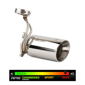 RPM Muffler Delete Race Pipe – RZR XPT / Turbo S - Dunes 2 Dezert SXS