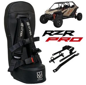 RZR 4 Turbo R Rear Bump Seat (2020-2025) - Dunes 2 Dezert SXS