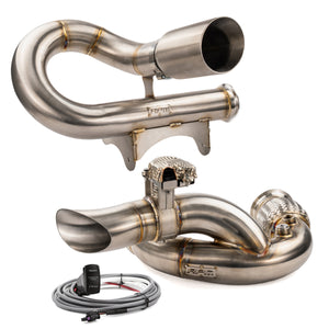 RPM CFMoto Z10 race pipe with the E-Valve mid pipe