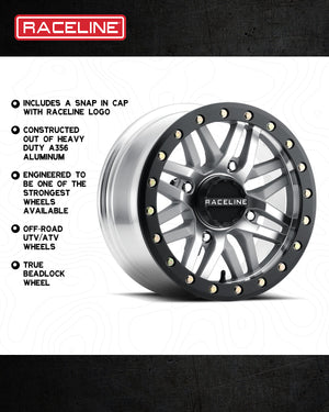 Ryno Beadlock UTV Wheel 14"/15" - Dunes 2 Dezert SXS