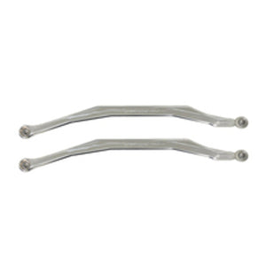 High clearance billet radius rod set for Can-Am X3, machined from aircraft-grade aluminum for extreme off-road durability