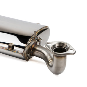 Inlet flange on the RPM Ranger XP 1000 sport muffler
