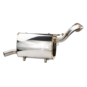 RPM Ranger XP 1000 rear mount sport muffler, front view