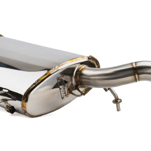 RPM logo on the Ranger XP 1000 stainless sport muffler