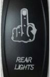 D2D LED Rocker Switch – Laser Etched, Waterproof - Dunes 2 Dezert SXS