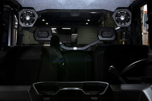 Can-Am Defender HD11 Dual 10" Subwoofer Stage 7 Stereo Kit - Dunes 2 Dezert SXS