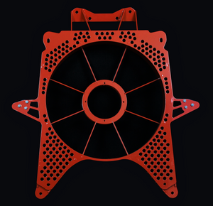Can-Am X3 Reinforced Fan Shroud by FASTLAB - Dunes 2 Dezert SXS