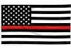 THIN RED LINE 3X5 FLAG - Dunes 2 Dezert SXS
