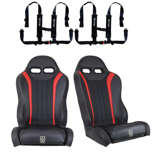 RZR PRO Weekender Front Bucket Seats w/ Brackets - Dunes 2 Dezert SXS
