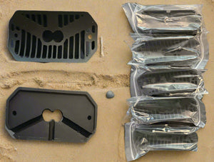 Rosewell X-2 Billet Rock Lights – 8-Pack Kit | Marshin Whips - Dunes 2 Dezert SXS