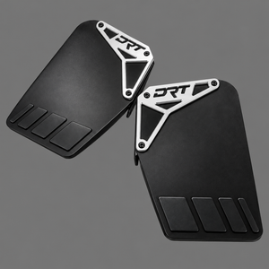 DRT Motorsports replacement rubber mud flap set for Polaris RZR Pro R and Turbo R rock guard kit