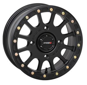 System 3 SB-5 Beadlock Wheel - Matte Black - Dunes 2 Dezert SXS