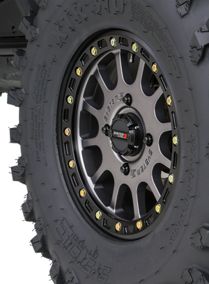 System 3 SB-5 Beadlock Wheel - Matte Gunmetal - Dunes 2 Dezert SXS