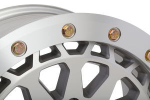 System 3 SB-6 Beadlock Wheel - Machined Finish - Dunes 2 Dezert SXS