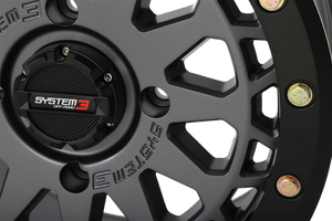 System 3 SB-6 Beadlock Wheel - Gunmetal Grey - Dunes 2 Dezert SXS
