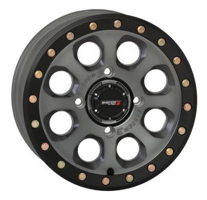 System 3 SB-7 Beadlock Wheels - Titanium - Dunes 2 Dezert SXS