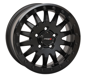 System 3 SB-8 Beadlock Wheel 5 & 6 Lug – Matte Black - Dunes 2 Dezert SXS
