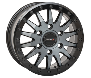 System 3 SB-8 Beadlock Wheel 5-Lug – Brushed Grey - Dunes 2 Dezert SXS