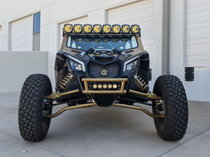 Can-Am X3 Double Row Bumper & Bulkhead | Geiser Performance - Dunes 2 Dezert SXS
