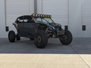 Geiser Can-Am X3 Double Row Bumper and Bulkhead - Dunes 2 Dezert SXS