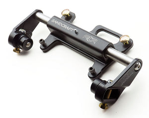 SANDCRAFT Steering Support for 2019–2023 RZR XP 1000 with billet housing, chromoly tie rods, and all mounting hardware