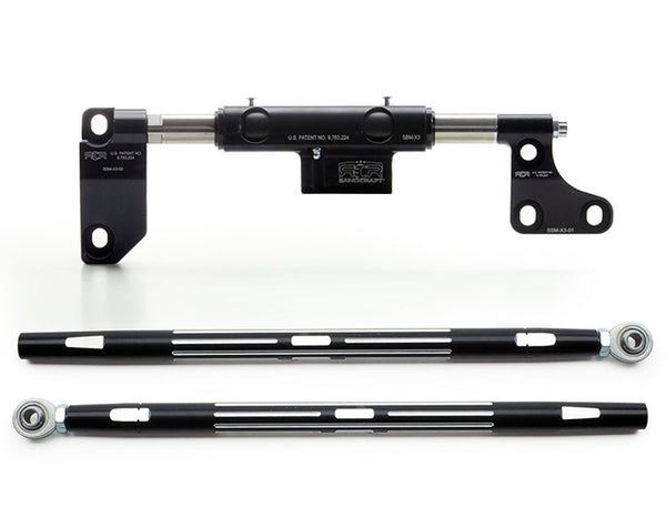 SANDCRAFT Steering Support for 2018–2024 CAN-AM 72" with billet tie rods, clevis brackets, and complete mounting hardware