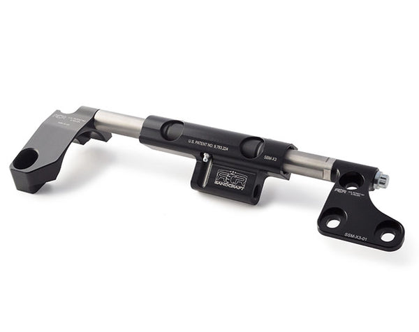 SANDCRAFT Steering Support for 2018–2024 CAN-AM 72" with billet tie rods, clevis brackets, and complete mounting hardware