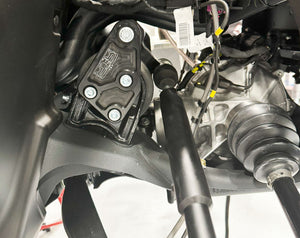 SANDCRAFT Steering Support Assembly for 2023–2025 MAVERICK R with billet housing, stabilizer rods & full install hardware