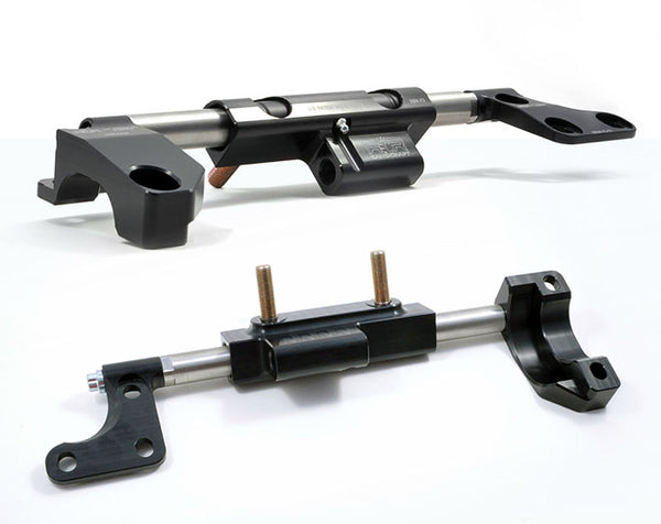 SANDCRAFT Steering Support for 2018–2024 CAN-AM 72" with billet tie rods, clevis brackets, and complete mounting hardware