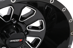 System 3 Off-Road ST-4 Wheel - 8-Spoke Design - Dunes 2 Dezert SXS
