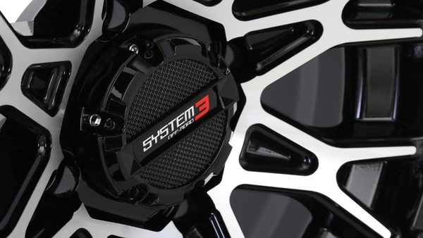 System 3 Off-Road ST-6 Wheel - Bold X-Pattern Design - Dunes 2 Dezert SXS