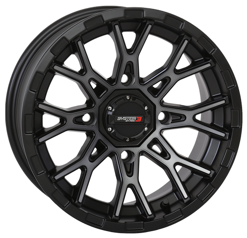 System 3 Off-Road ST-6 Wheel - Bold X-Pattern Design - Dunes 2 Dezert SXS