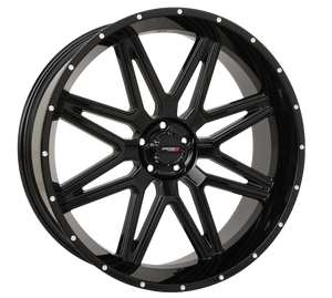 System 3 ST-7 Wheel – Gloss Black UTV Wheel - Dunes 2 Dezert SXS