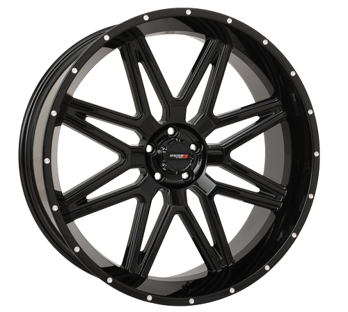 System 3 ST-7 Wheel – Gloss Black UTV Wheel - Dunes 2 Dezert SXS