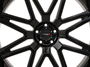 System 3 ST-7 Wheel – Gloss Black UTV Wheel - Dunes 2 Dezert SXS