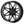 System 3 ST-7 Wheel – Gloss Black/Milled Finish - Dunes 2 Dezert SXS