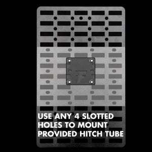 FastLab Universal Tube Clamp MOLLE Plate - Dunes 2 Dezert SXS