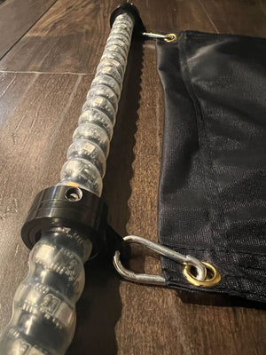 SWIVEL LED WHIP FLAG CLIPS - SINGLE WHIP - Dunes 2 Dezert SXS
