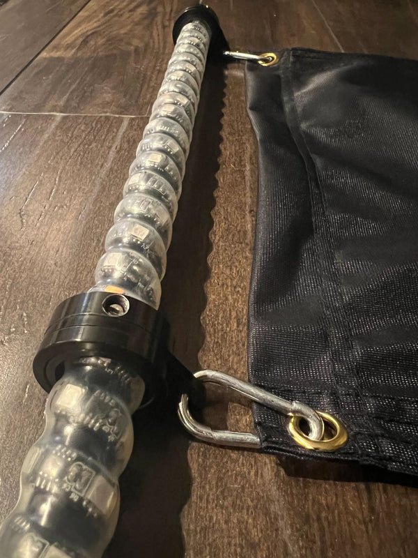 SWIVEL LED WHIP FLAG CLIPS - SINGLE WHIP - Dunes 2 Dezert SXS