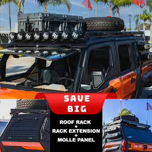 Polaris Xpedition ADV 5 Roof Rack Works Package | SDR - Dunes 2 Dezert SXS