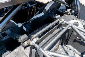 Madigan Motorsports RZR Turbo R Spare Tire Mount on a Polaris RZR Turbo R — kit layout