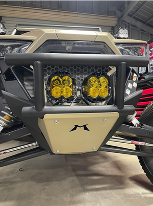 Madigan Motorsports RZR Pro XP Mojave Double Front Bumper on a Polaris RZR Pro XP — detail