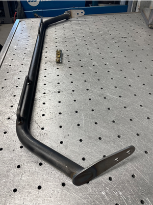 Madigan Motorsports RZR 200 Harness Bar on a Polaris RZR 200 — mounting hardware