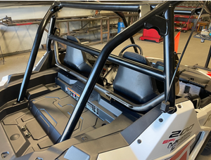 Madigan Motorsports RZR 200 Harness Bar on a Polaris RZR 200 — close-up