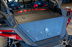 Madigan Motorsports RZR Pro R Trunk on a Polaris RZR Pro R — installed