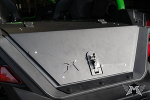 Madigan Motorsports RZR Pro R Trunk on a Polaris RZR Pro R — finish detail