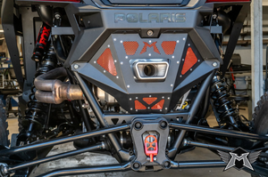 Madigan Motorsports RZR Pro R Exhaust Cover on a Polaris RZR Pro R