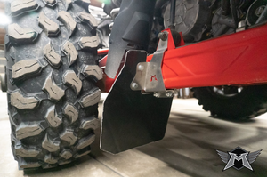 Madigan Motorsports RZR Pro R Mud Flap Kit on a Polaris RZR Pro R — mounting hardware