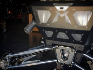 Madigan Motorsports RZR XP 1000 Bulkhead on a Polaris RZR XP 1000 — angle view